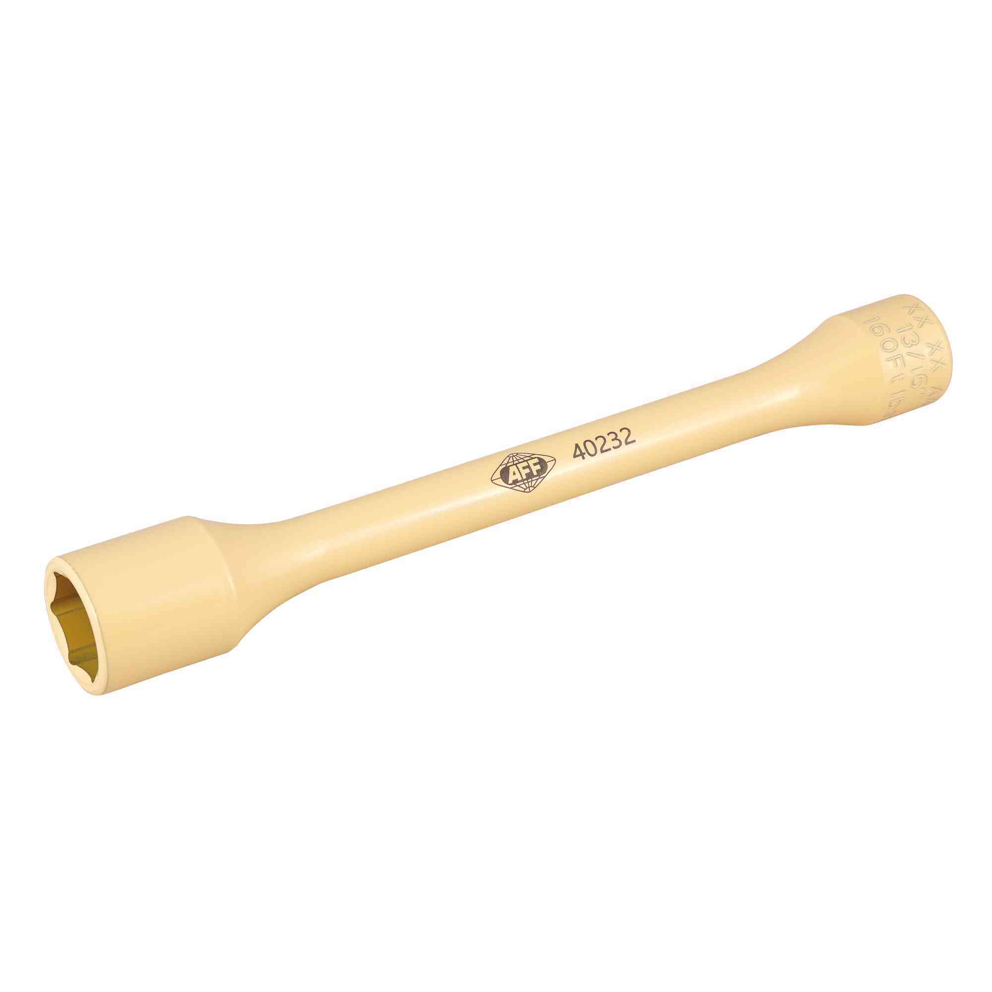 American Forge & Foundry Torque Limiting Socket — 1/2in. Drive, 13/16in., 160 ft-lbs., Vanilla, Model# 40232